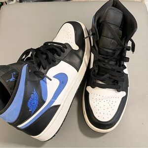 Nike air Jordan 1 mid racer blue sneakers men’s size 12